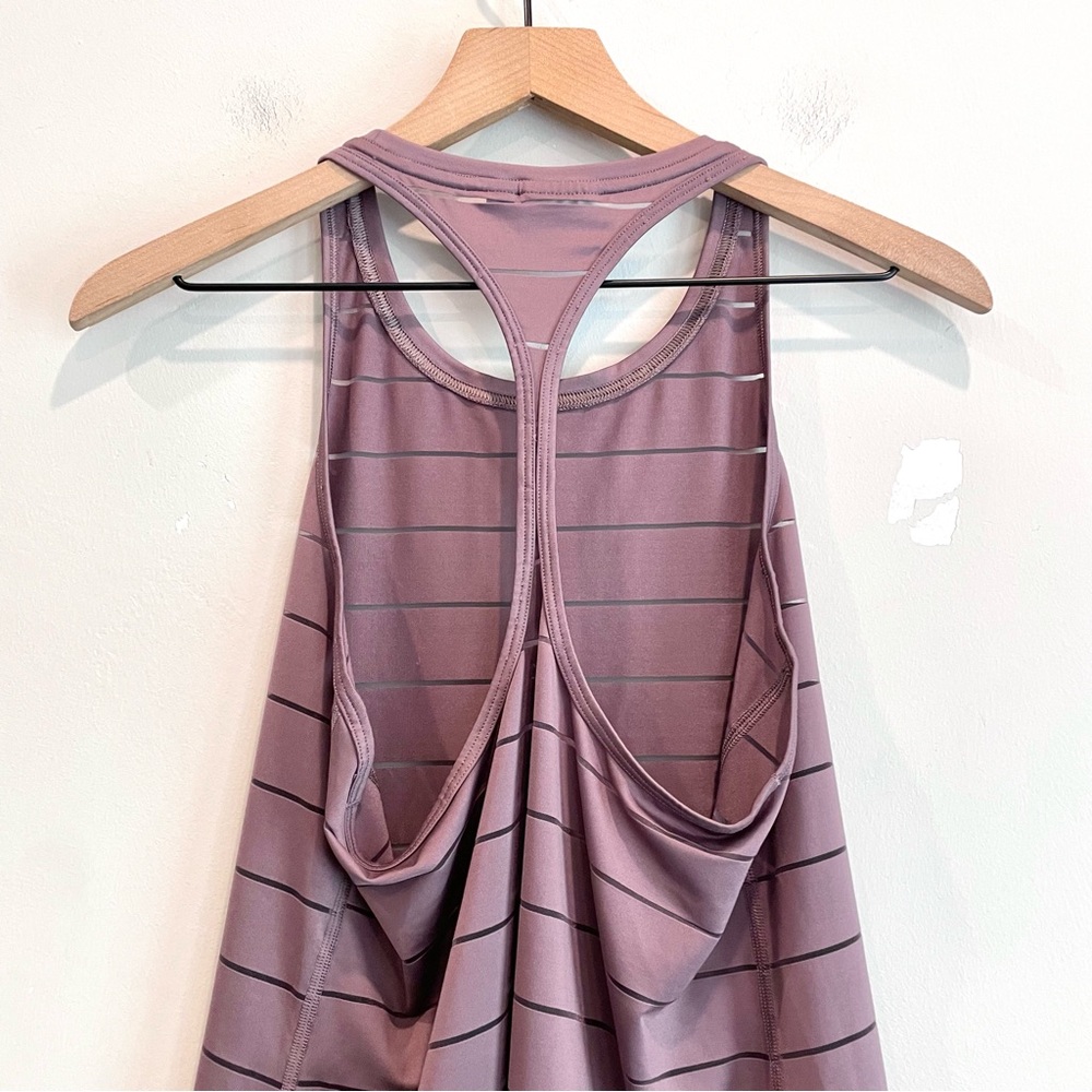 Athleta Sheer Striped Racerback Tank Top - Picture 8 of 11